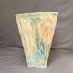 Vintage Brutalist Vase Signed Modern Contemporary Ceramics 70 Signed LB