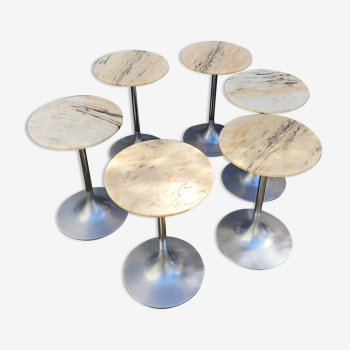 Six side tables