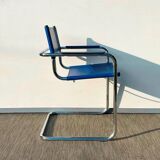 Paire de chaises Bauhaus type MG5 M. Grassi. Vintage 80s