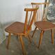 Set of 6 vintage chairs with mismatched bars