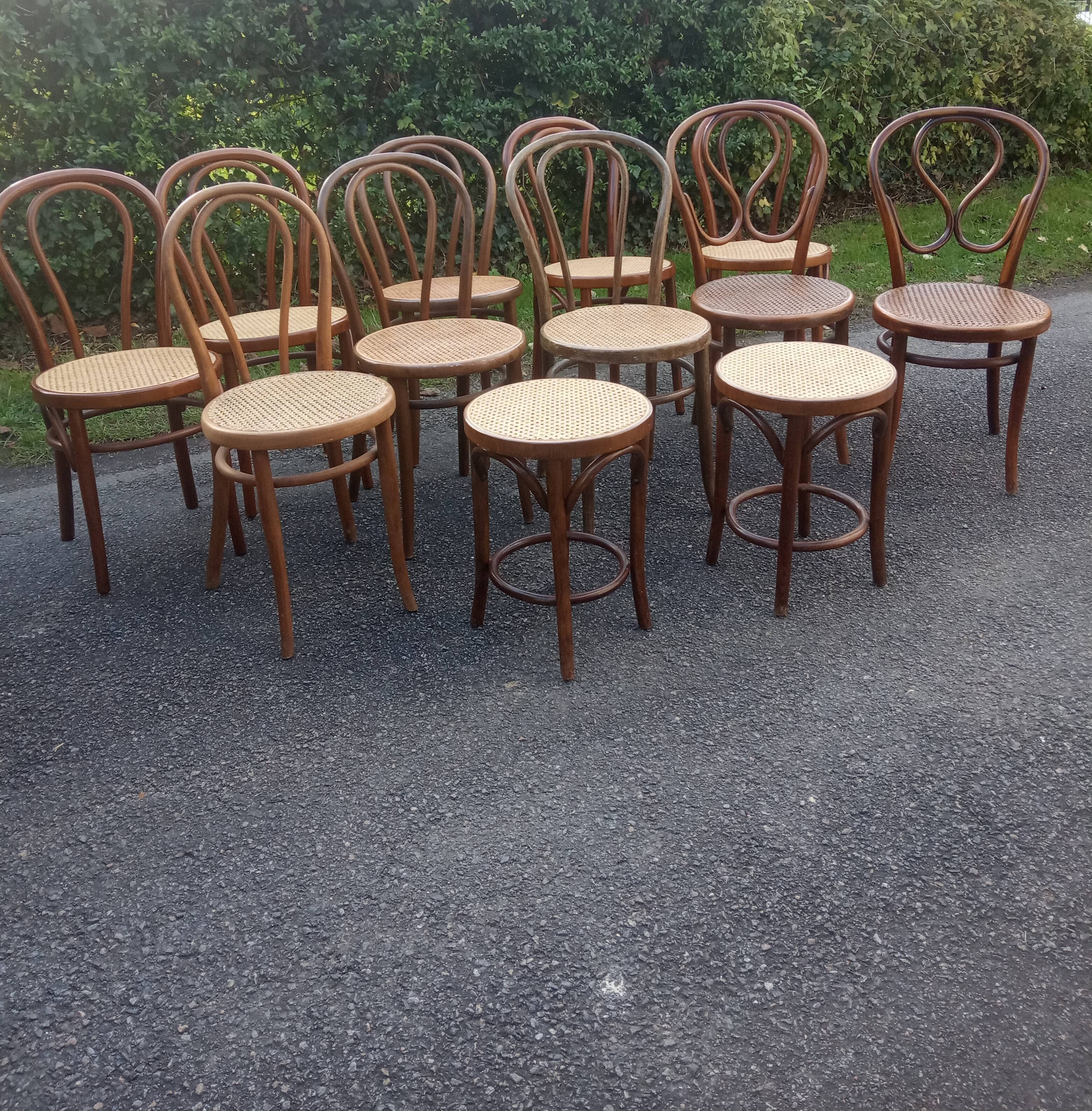 Set of bistro chairs