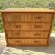 Large 4-drawer rattan chest of drawers from the 70s/80s.