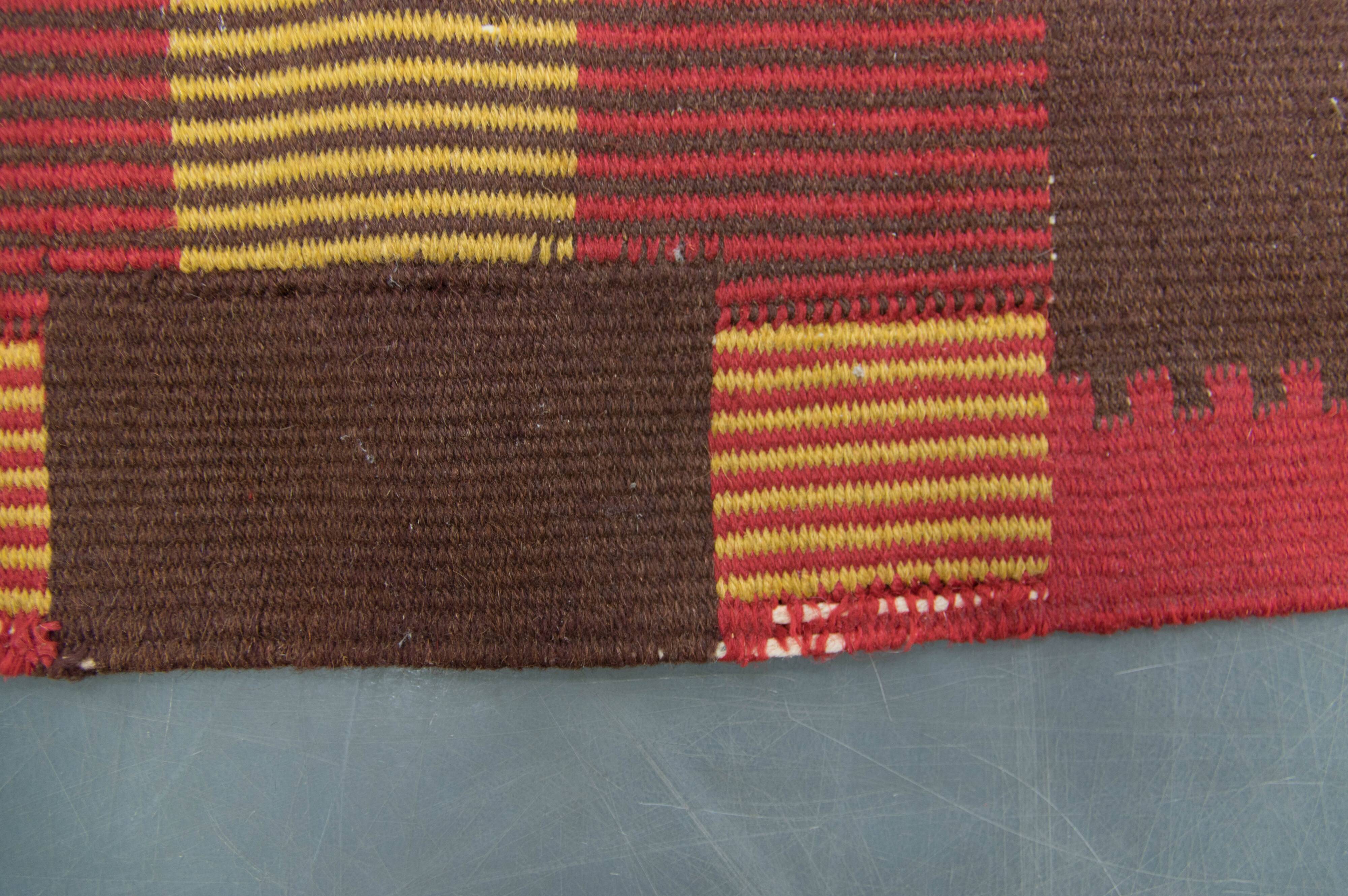 Geometric Rug by Antonin Kybal, 1940s