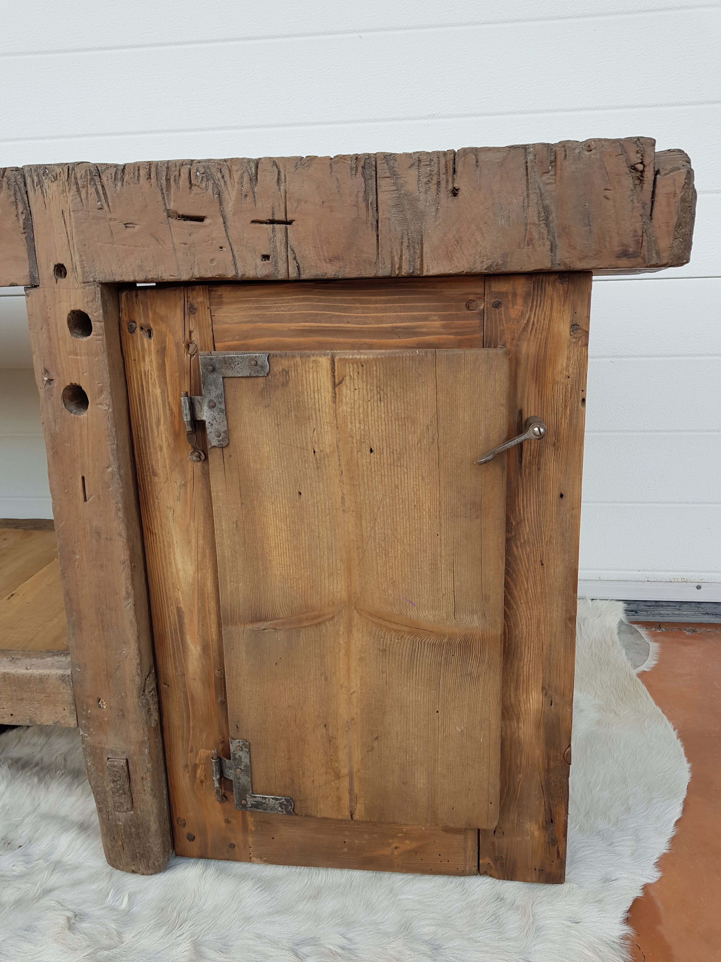 Farm workbench 19th century