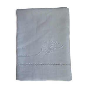 drap ancien 2m30 x 3m10