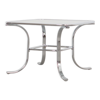 Glass coffee table, Danish design, 1970s, production: Denmark