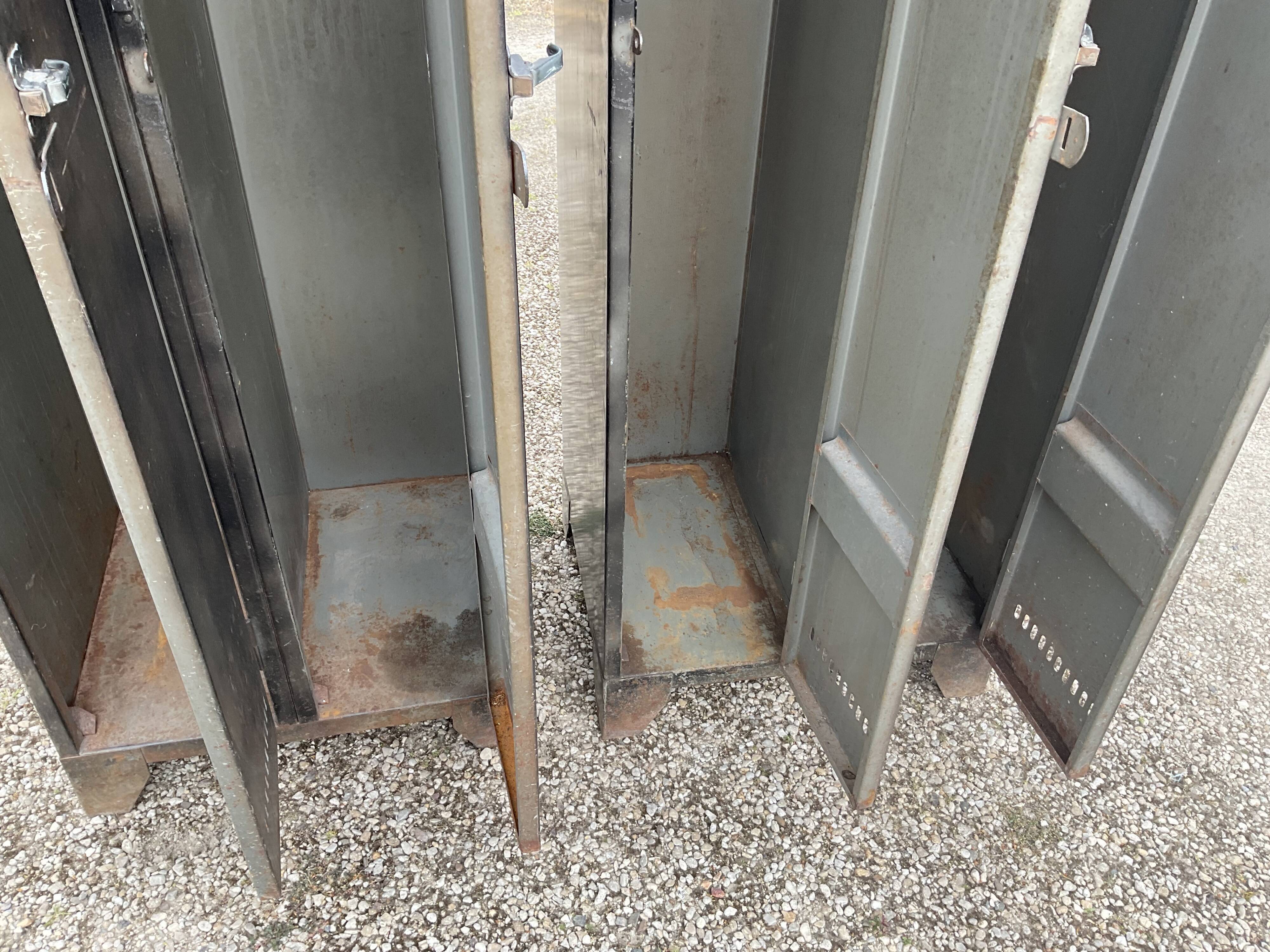 Metal cabinets