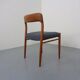 Danish Model 75 Chair in Oak by Niels Otto Møller for J.L. Møllers, 1960s