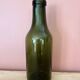 Antique bottle made of thick glass