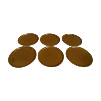 Set of 6 a Melitta dessert plates