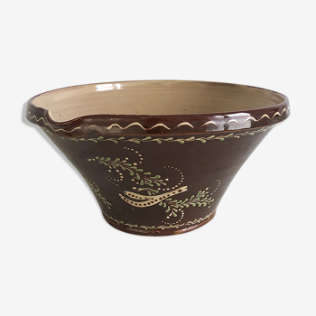 Jatte salad bowl in terracotta