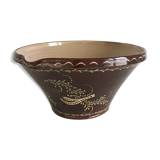 Jatte salad bowl in terracotta