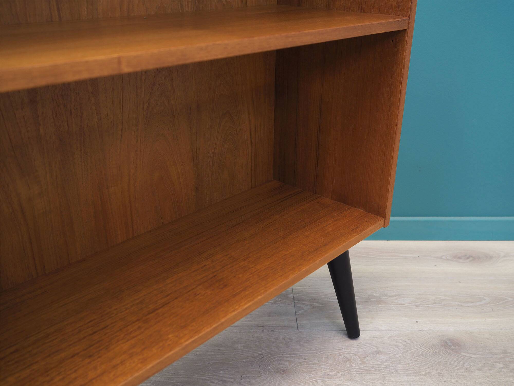 Teak bookcase, Danish design, 1970s, production: Denmark