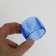 Colorful towel rings made of translucent plastic, vintage
