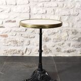 Parisian bistro table and chairs.