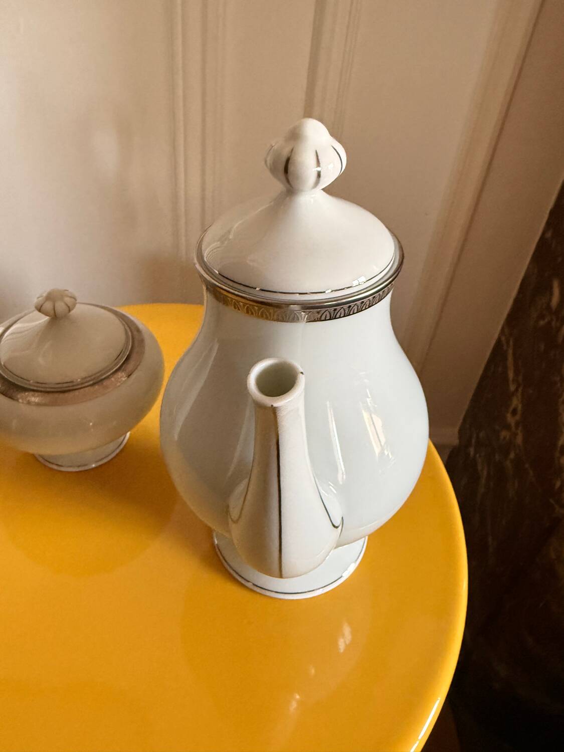 Service théière et sucrier Bernardaud