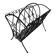 vintage wrought iron magazine rack Chaty Vallauris