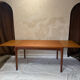 Scandinavian dining table in teak 1970