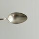 Set of 6 small metal spoons