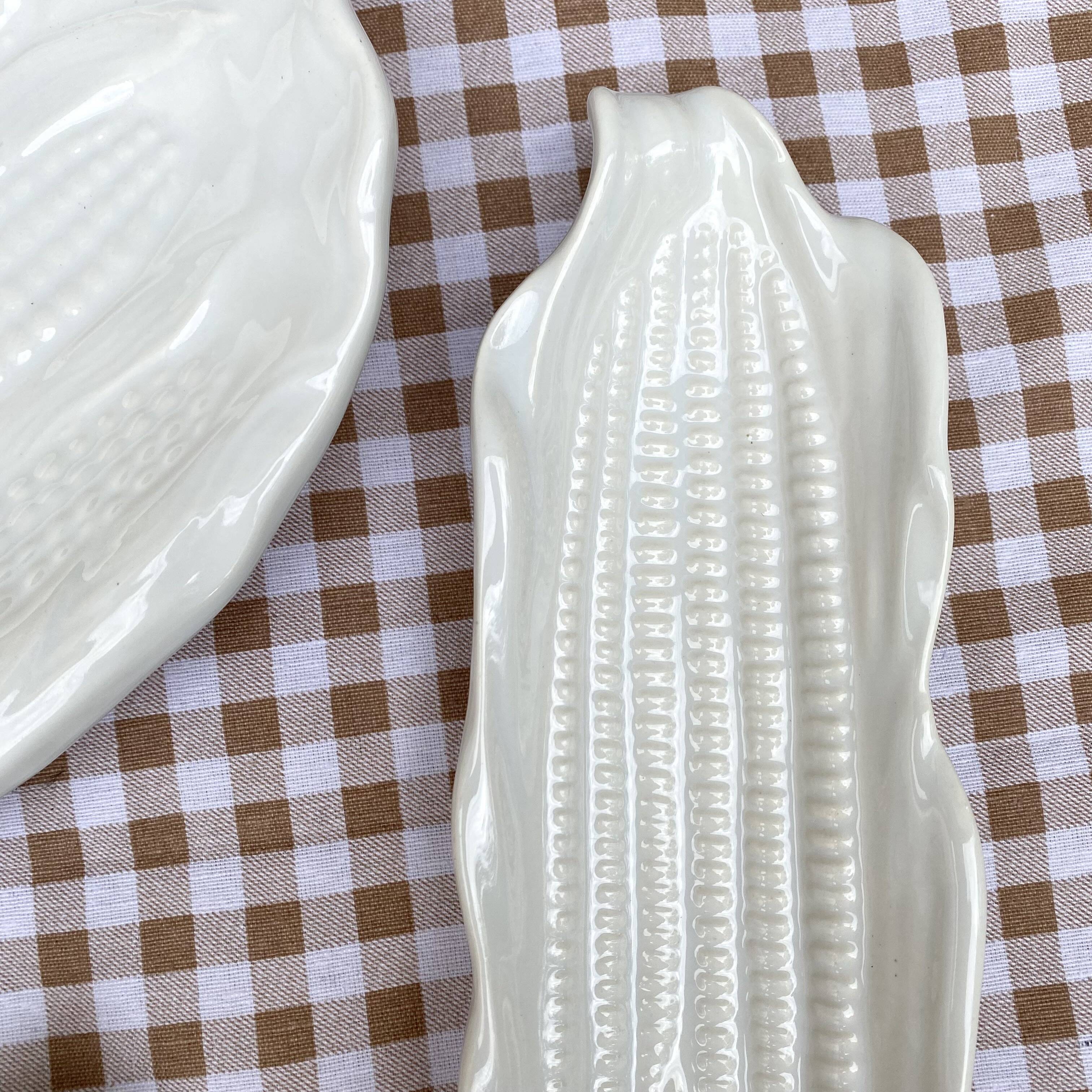 Vintage ceramic corn service from the USA