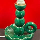 foot of lamp candlestick faience of St Clement around 1950