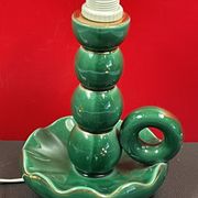 foot of lamp candlestick faience of St Clement around 1950