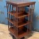 Antique revolving bookcase