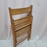 Folding chair wood from 1980