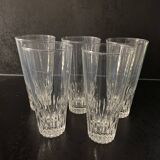 Set of 5 vintage glasses