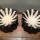 Resin cuts the pair