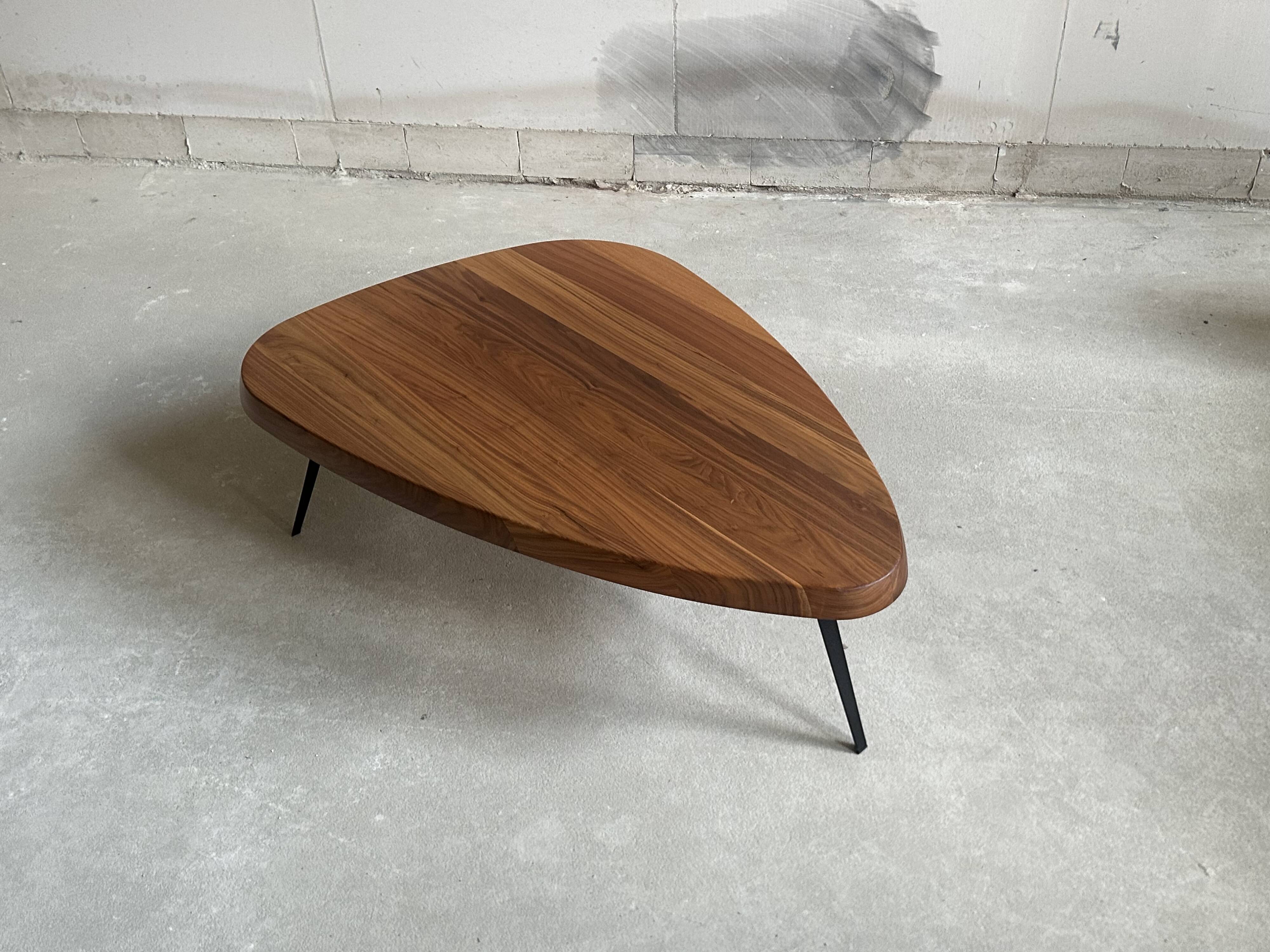Mexique walnut coffee table by Charlotte Perriand for Cassina 2015