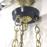 Empire chandelier with 6 lights