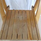 Vintage Trieste Folding Wooden Chair by Aldo Jacober, 1970s