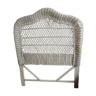 Rattan headboard