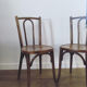 Paire de chaises bistrot Baumann