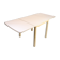 Table with drop leaves - Model 517 - White laminate top - Oak - Haslev Møbelsnedkeri