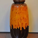 Large Fat Lava Vase W-Germany