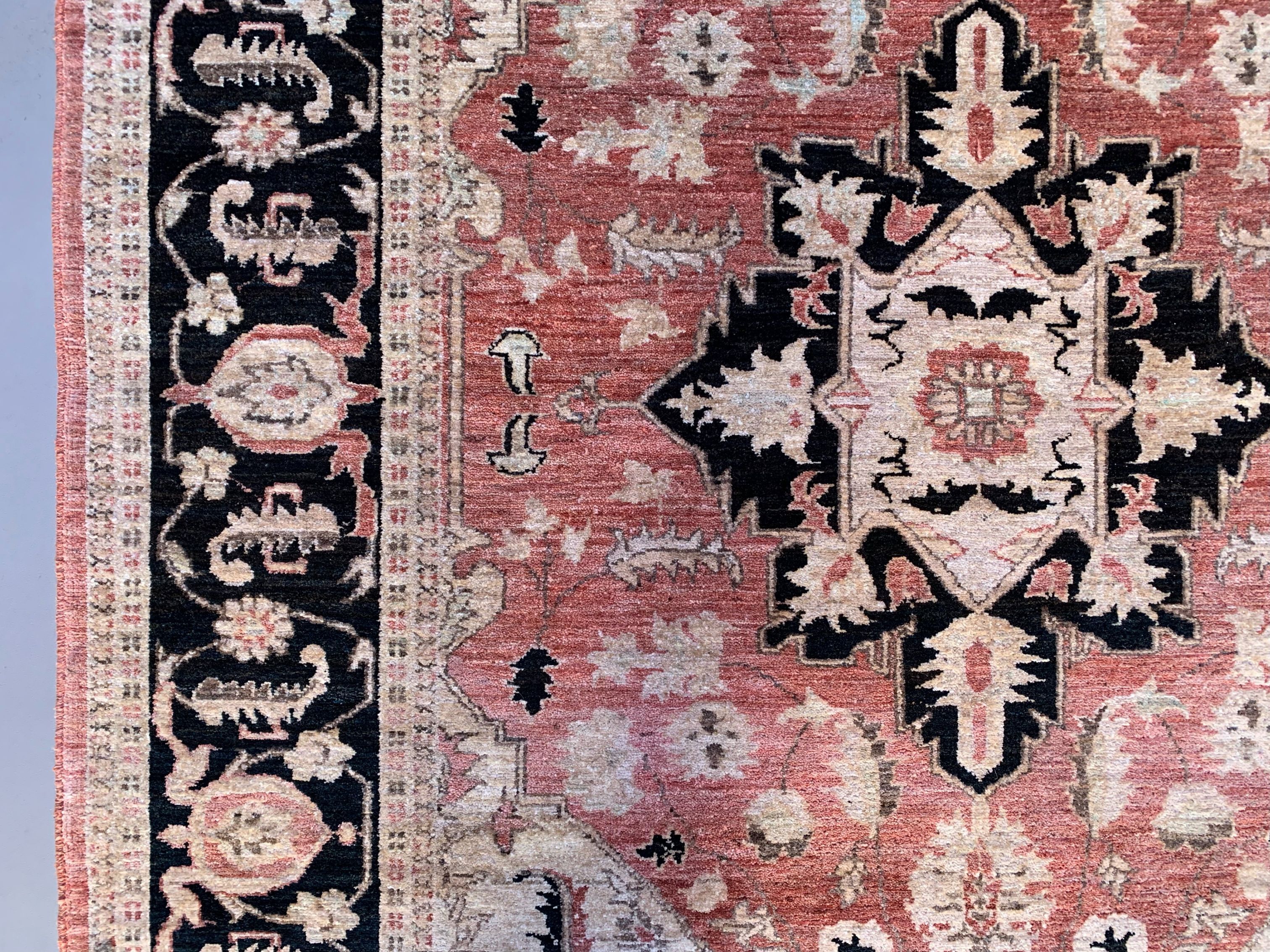 Fine Afghan Wool Ziegler Rug 276x184 cm