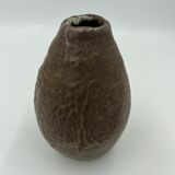 Veined terracotta vase