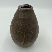 Vase en terre cuite veiné