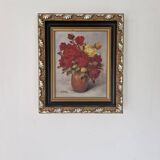 Still life bouquet of roses