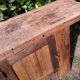 Workshop workbench L261xD50xH80,5cm old beech
