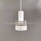 Classic Space Age pendant lamp from the 1980s, Denmark.