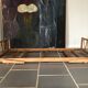 Resting bed braces reconstruction / vintage midcentury