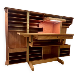 Bureau cabinet pliant