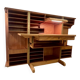 Bureau cabinet pliant "Magic Box" Mummenthaler & Meier du milieu du siècle - sw