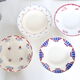 4 mixed deep plates, Moulin des Wolves, Luneville, Badonviller