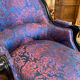 Fauteuil Bergère crapaud Louis Philippe
