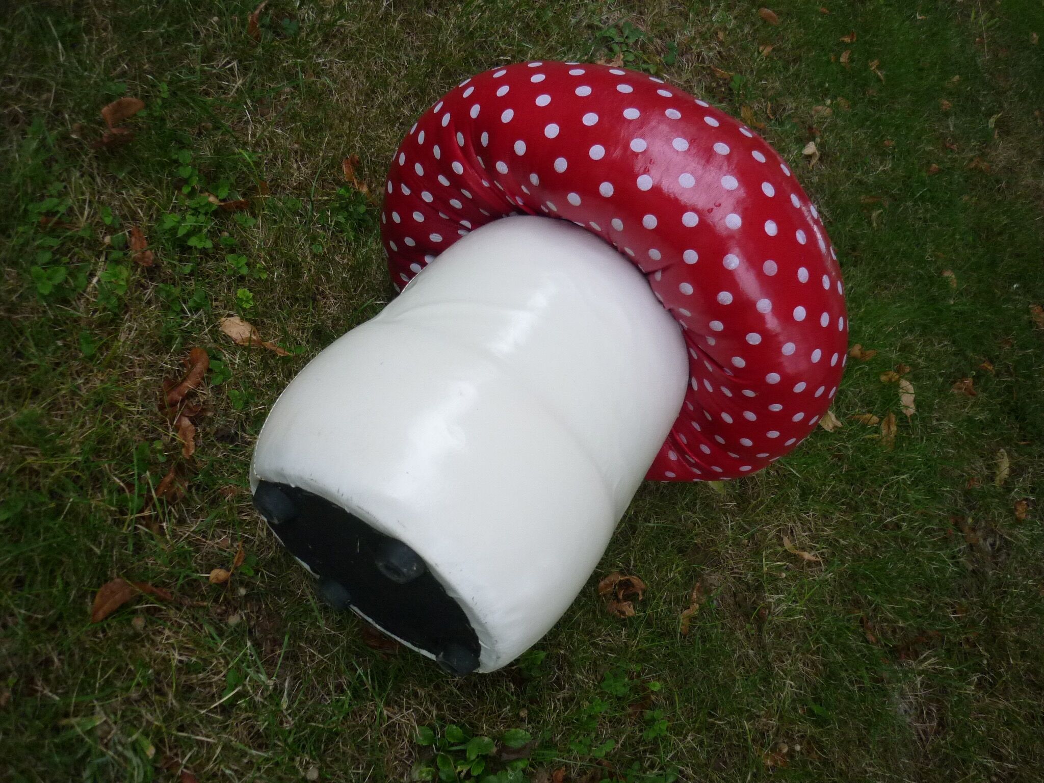 Tabouret pouf champignon pour enfant