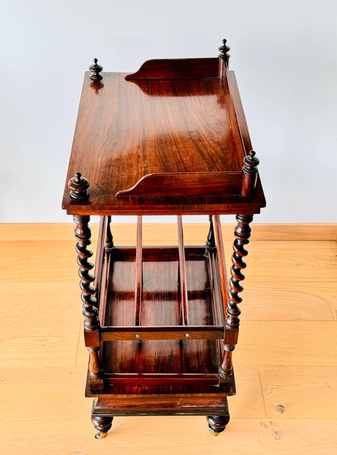 19th century Rio rosewood server